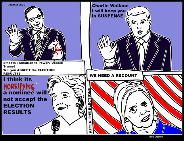 Charlie wallace handkerchief code debates 2016 political cartoon pizzagate post thumbnail image