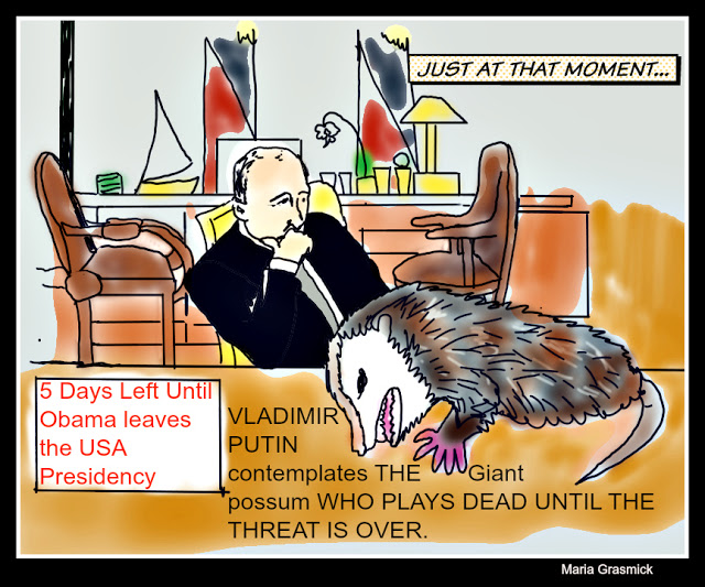 Russia Vladimir Putin Counts down for TRUMP Yahoo News Political Cartoon post thumbnail image