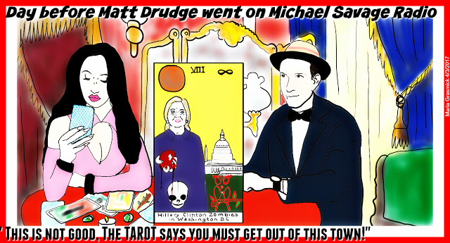 Matt Drudge and Michael savage ( saveage nation) Political cartoon go #trump post thumbnail image