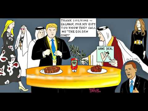 Donald  TRUMP, Melania Trump, Ivanka Trump, King Salman, Saudi Arabia, P… post thumbnail image