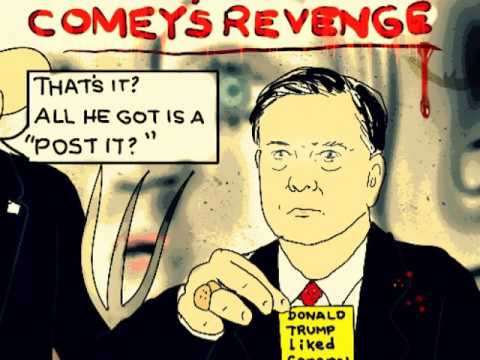 David A. Clarke, JR. DONALD TRUMP James Comey, Political cartoon post thumbnail image