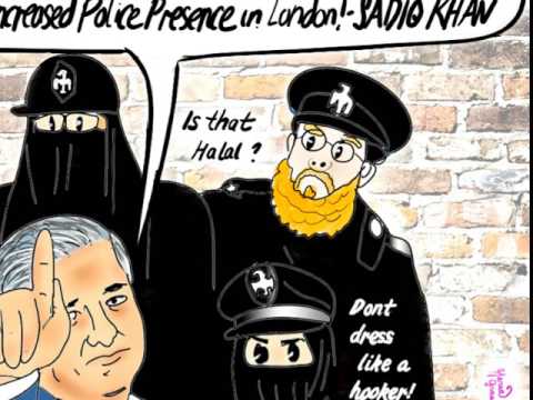 Sadiq Khan , London Bridge Attacks, Political Cartoon post thumbnail image