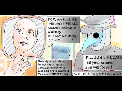 JOHN McCain Brain Surgery Political Cartoon #Trump 🥝 post thumbnail image