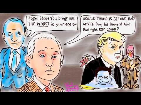 Roger Stone, Trump Lawyers, Roy Cohn, Political Cartoon post thumbnail image