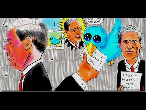 Robert Mueller Twitter PROJECT VERITAS undercover, Political Cartoon post thumbnail image
