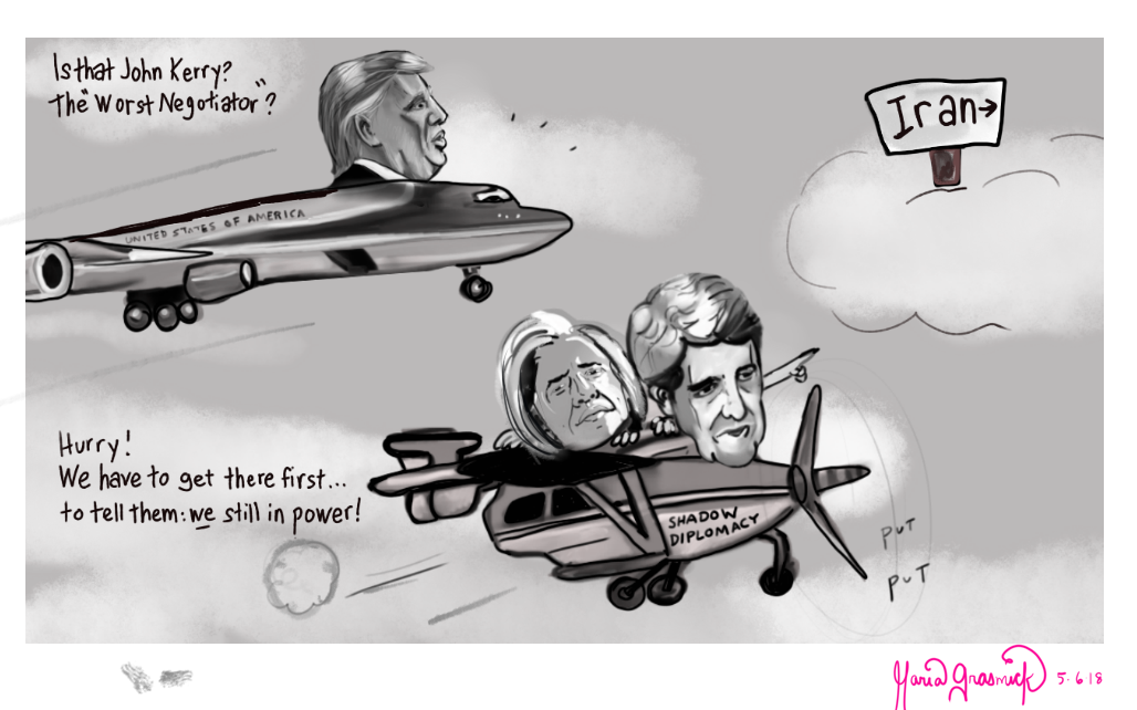 John Kerry. QANON. Traitor Political Cartoon post thumbnail image