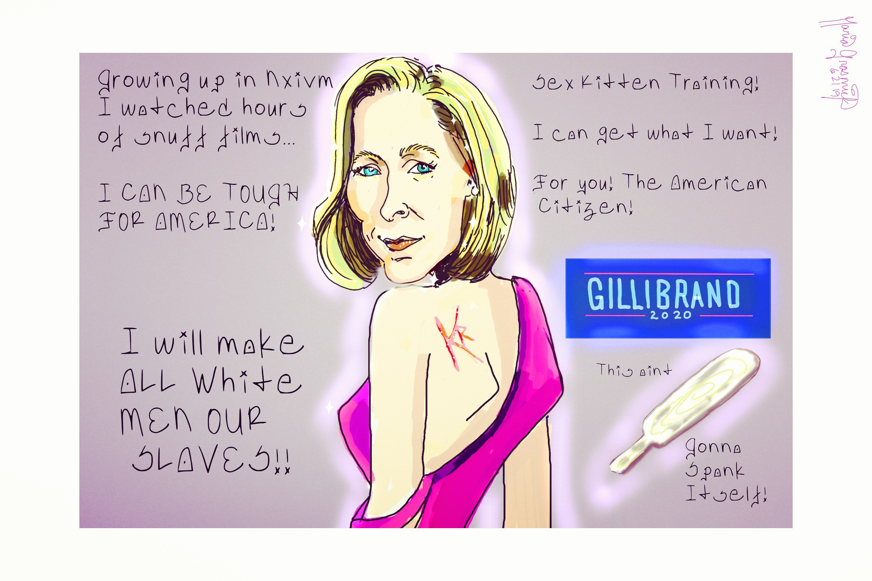 Senator Gillibrand Cartoon post thumbnail image