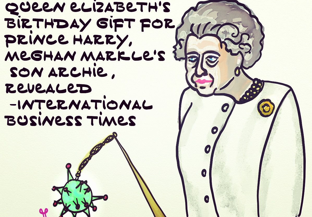 Rand Paul does not have the Corona virus stopped role playing Resident Evil people. Queen Elizabeth political cartoon post thumbnail image