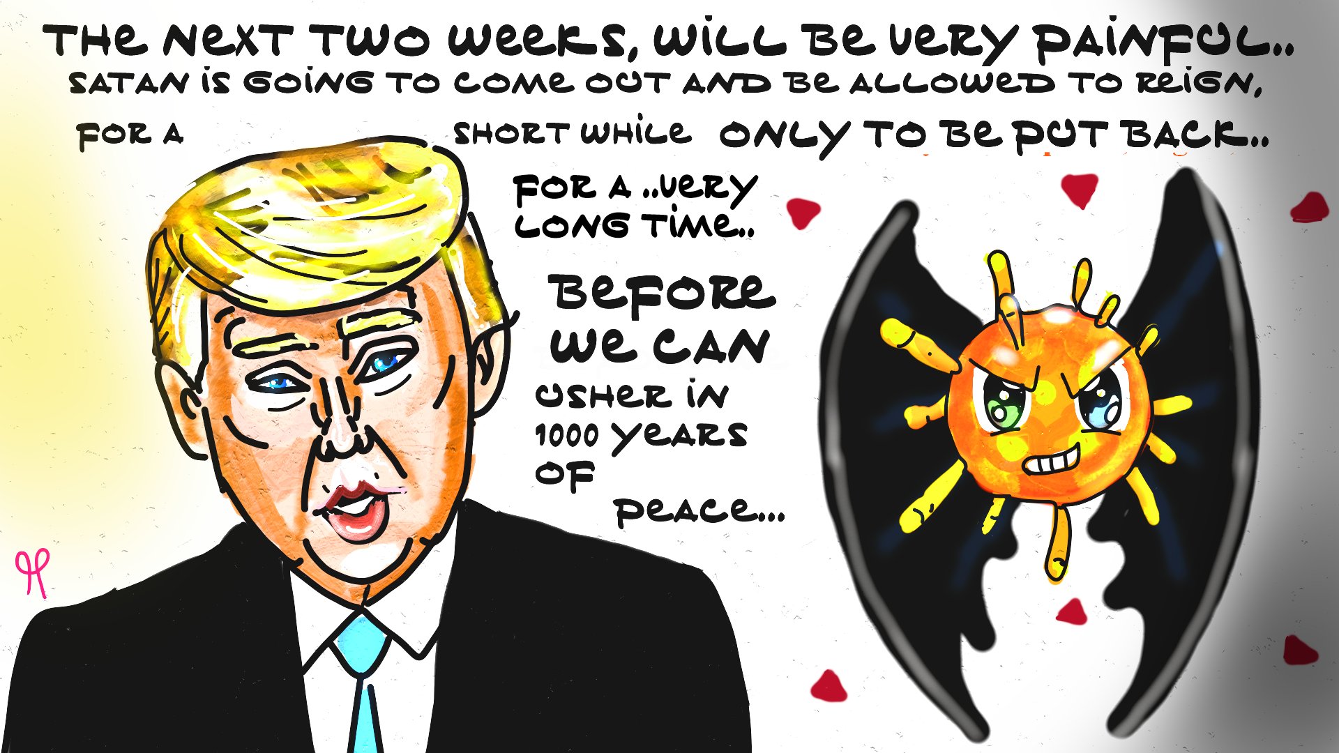 President Donald Trump political cartoon Jared Kushner dr. Anthony fauci jake tapper Nancy Pelosi maria bartiromo Chris Cuomo coronavirus post thumbnail image
