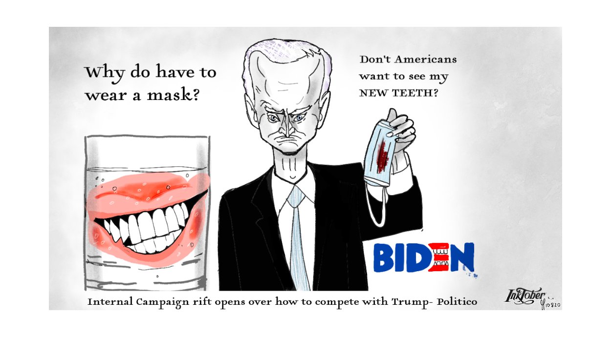 President Donald trump ✝️ Antifa Gretchen Whitmer Political Cartoon Kidnapping FBI #gretchenwhitmer #antifa #fbi Inktober day 8 TEETH #INKTOBER #INKTOBER2020 post thumbnail image