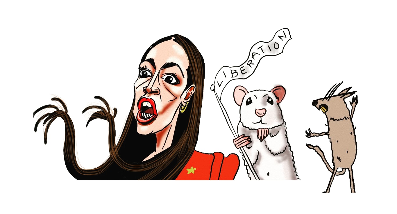 Alexandria ocasio-cortez aoc political editorial cartoon post thumbnail image