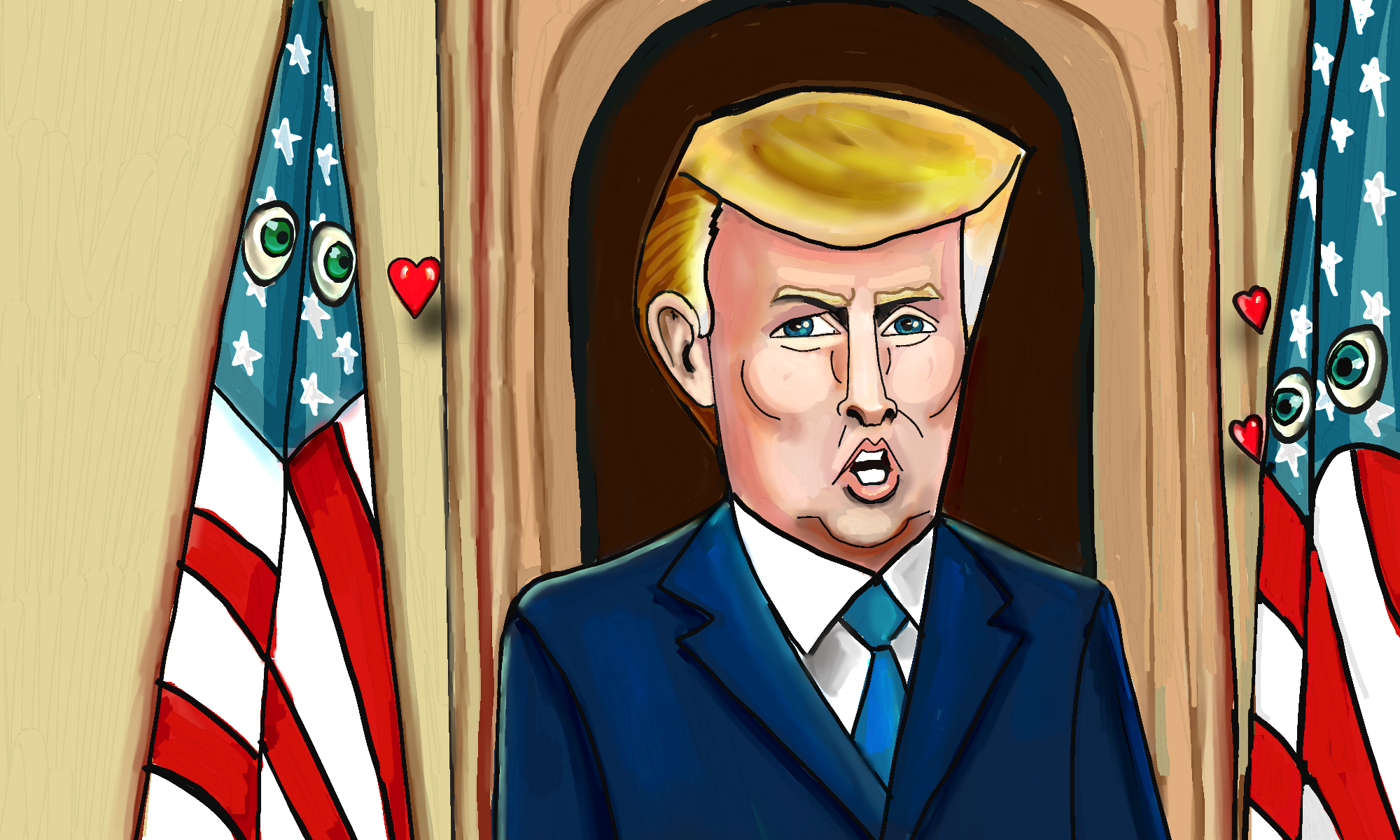 President Donald Trump Portrait post thumbnail image