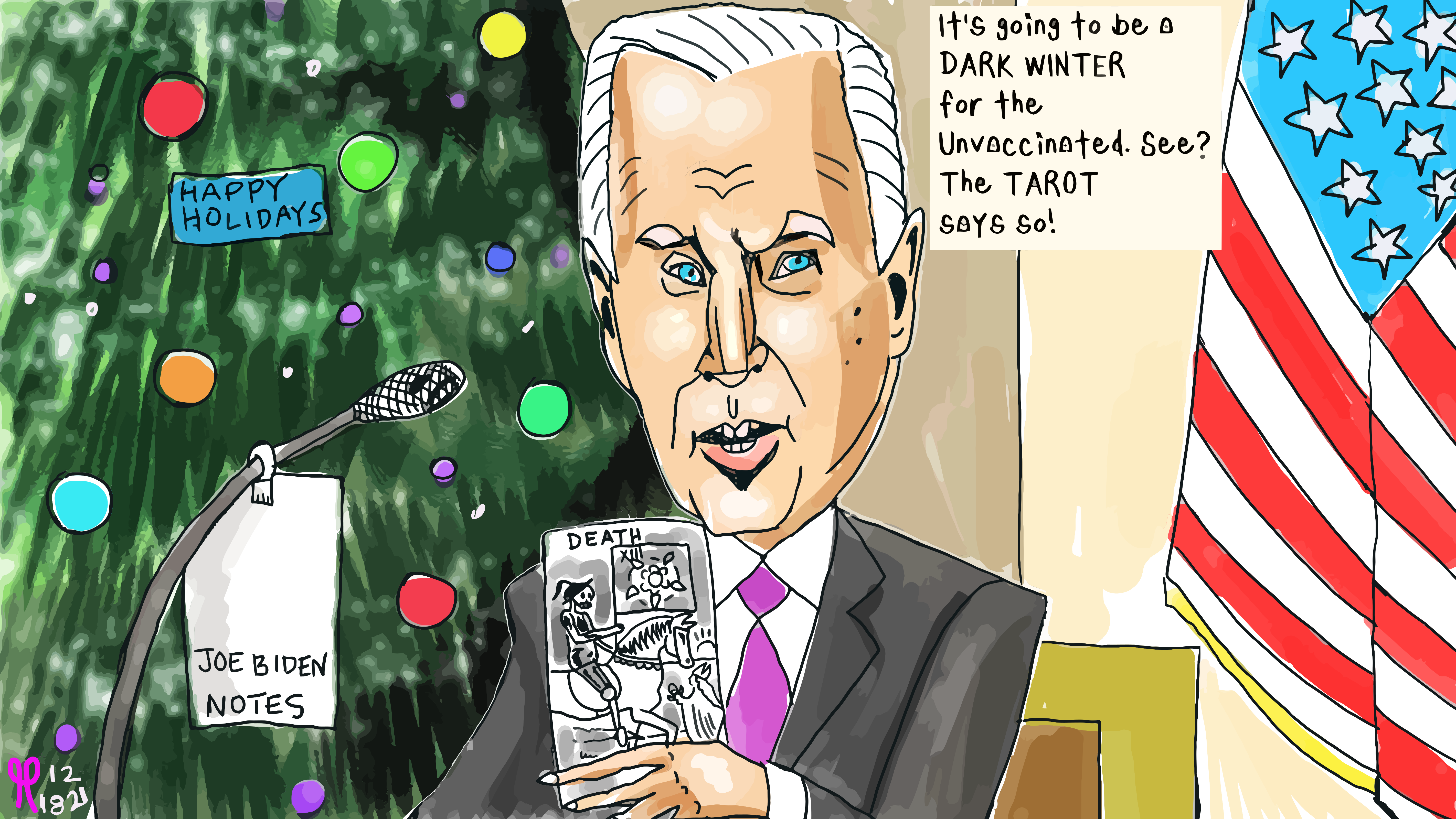 Joe Biden NFT Political Editorial Cartoon Collectible on Rarible #nft post thumbnail image