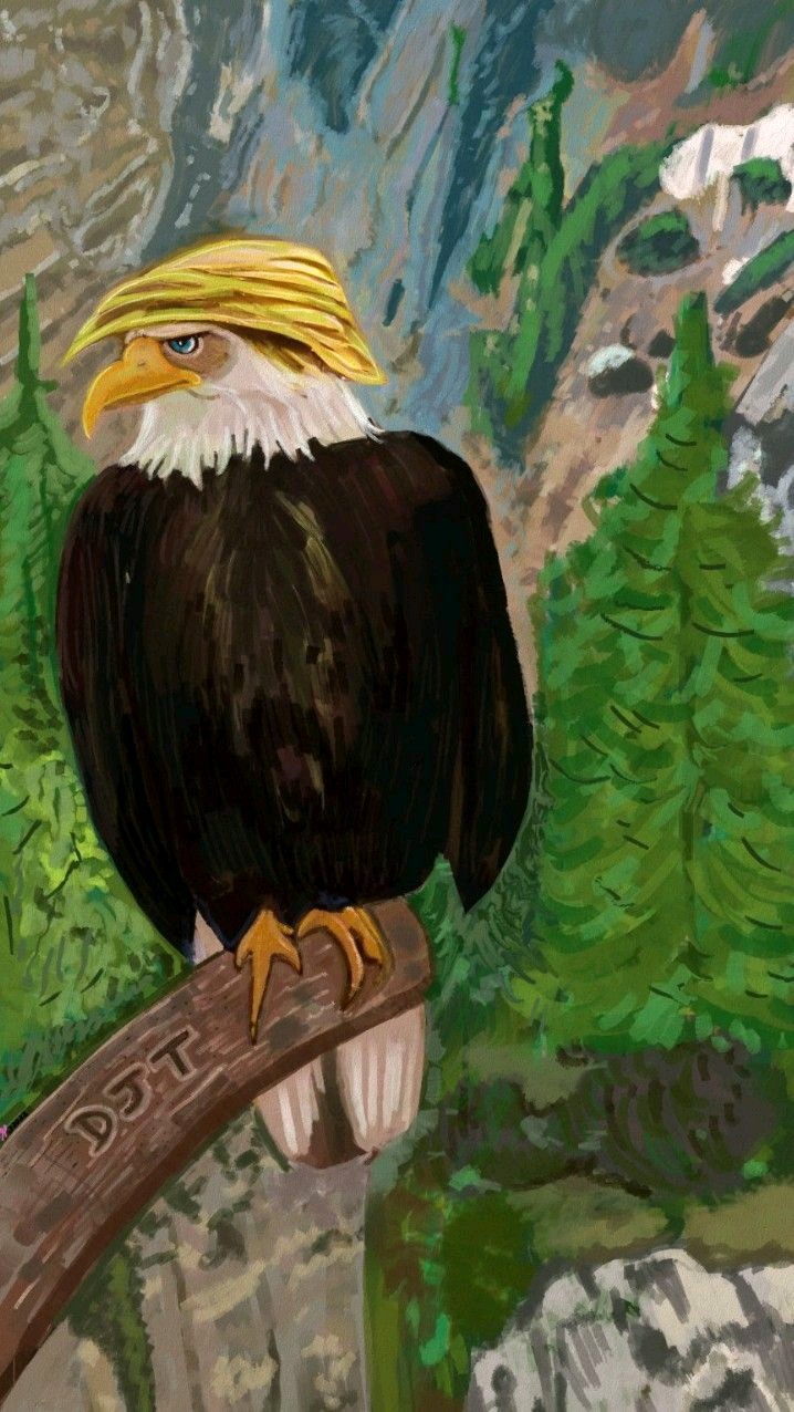 Political cartoon Donald Trump American Eagle Dan scavino tweet #donaldtrump #trump #politics #news #politicalcartoons #Americaneagle #freedom #America #Americafirst  post thumbnail image