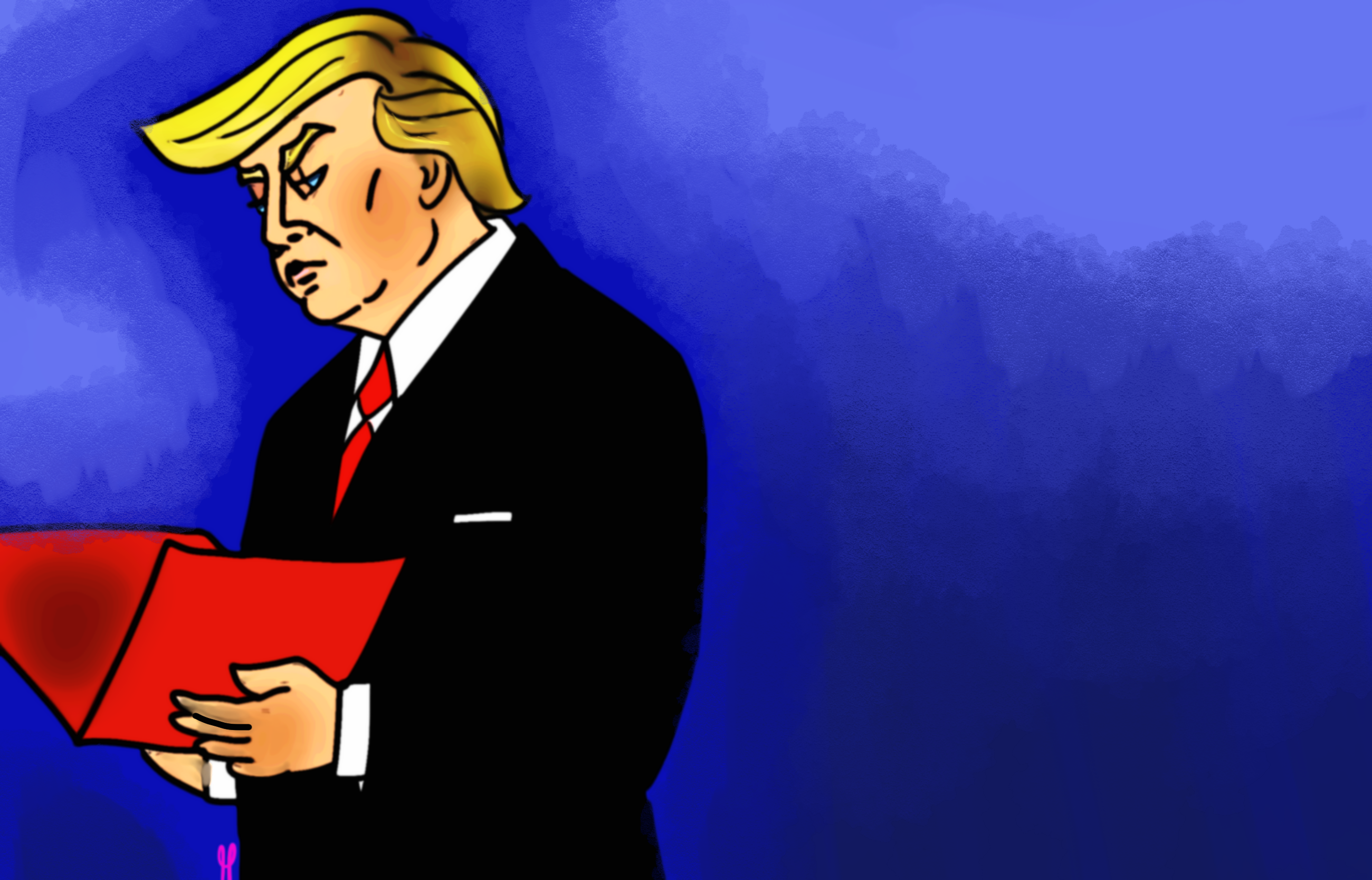 President Donald Trump the red folder post thumbnail image